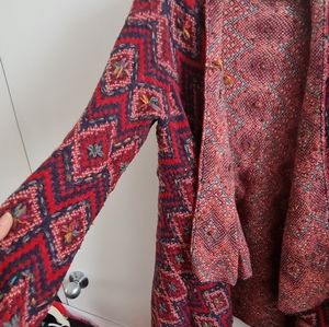 Multicolor, cozy knit sweater